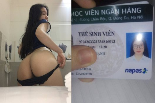 Nữ sinh nghịch ngợm sướng mê khi nhún nhảy